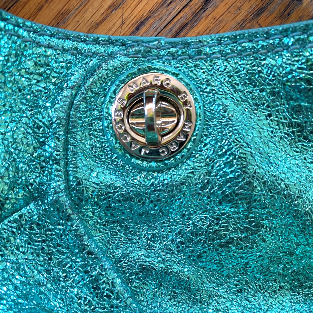 Marc Jacobs Turquoise Bucket Bag